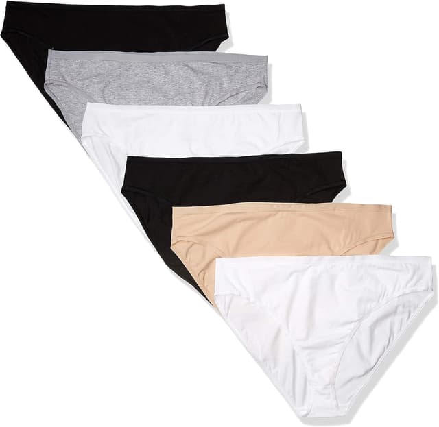 Thumbnail 4 de Amazon Essentials Womens Cotton High Leg Briefs breathable underwear