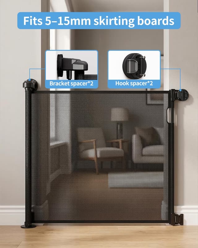 Detalle de Veraste Retractable Baby Gate