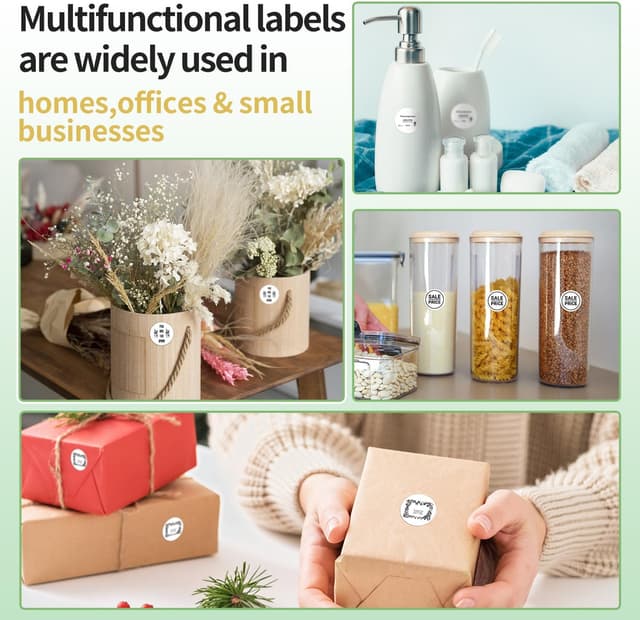 Thumbnail 6 de Phomemo M110: 3 rotoli di etichette termiche rotonde 50×50 mm (compatibili con M110/M120/M220/M221 e altri)