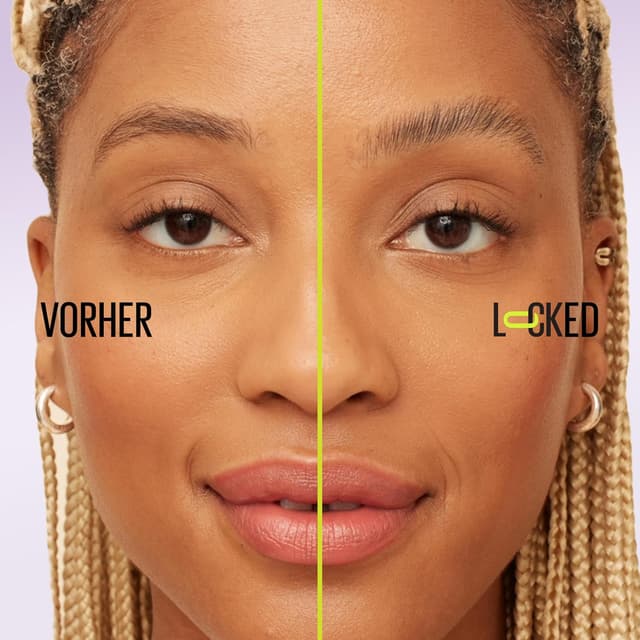 Detalle de Maybelline New York Super Lock Brow Glue Augenbrauengel (Taupe) – starker Halt ohne Abblättern oder Kleben, mit Styling-Bürstchen