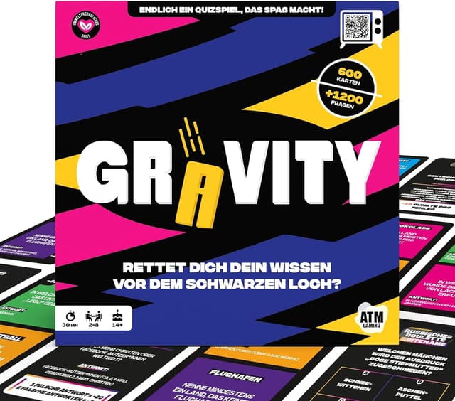 Detalle de Gravity Gesellschaftsspiel Wissen, 2 bis 8