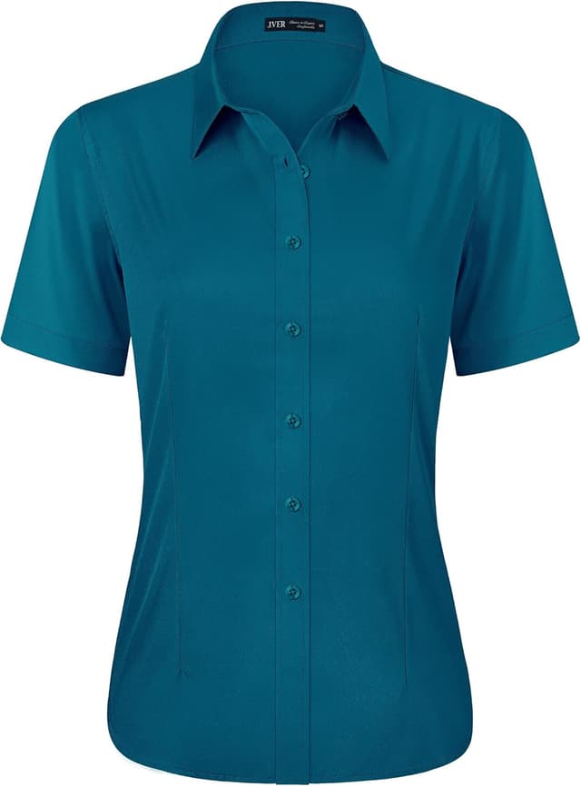 Thumbnail 6 de J.VER Bluse Damen Kurzarm Regular Fit