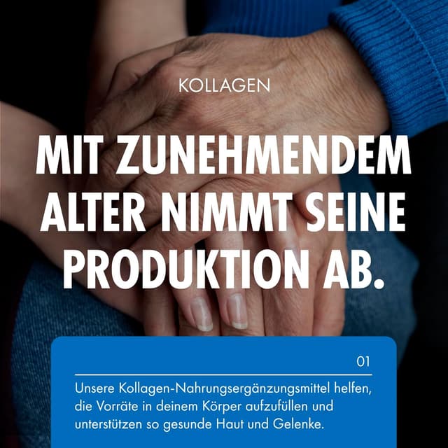 Detalle 2 de Incite Nutrition Meereskollagen Typ 1 hydrolysiert mit Vitaminen C, E, B12, Kupfer, Zink & Jod – 1.200 mg, 120 Stück