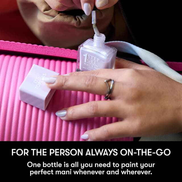 Detalle de Nails.INC It's Topless Gel-Like Nail Polish (4-in-1) – Base Coat, Treatment, Colour & Top Coat, Air Dry 14 ml