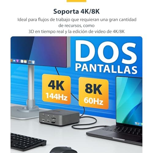 Thumbnail 3 de StarTech.com Cable Thunderbolt 5 3 m, 240 W ⚡