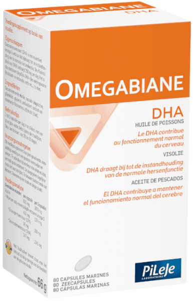 Imagen de Pileje Omegabiane DHA 80 cápsulas — Omega‑3 con DHA 250 mg en OfertitasTOP