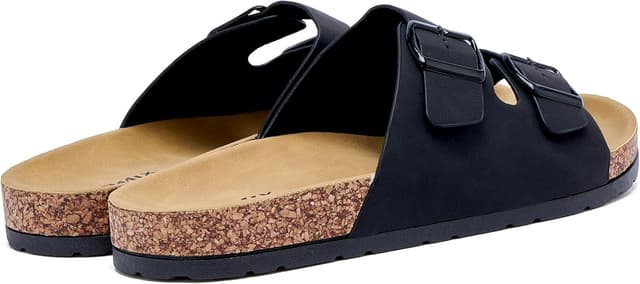 Detalle de JOMIX ciabatte da uomo Estate con fibbia regolabile, sughero traspirante e suola antiscivolo MCX250058