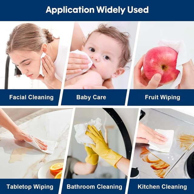 Thumbnail 6 de Carehabi Salviette Struccanti in Cotone 50 pezzi