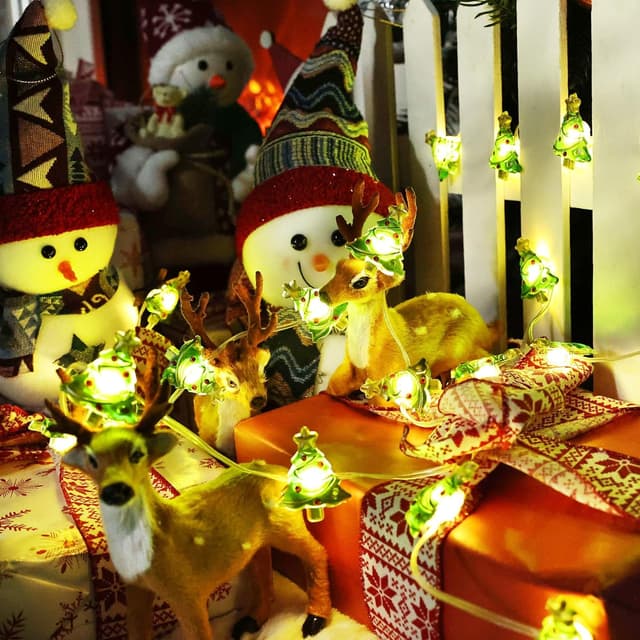 Thumbnail 4 de BrizLabs Guirnalda Navidad 🌟 20 LED Interior y Exterior