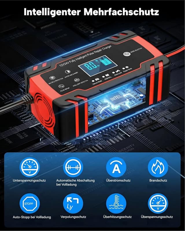 Thumbnail 4 de Autobatterie Ladegerät 8 A