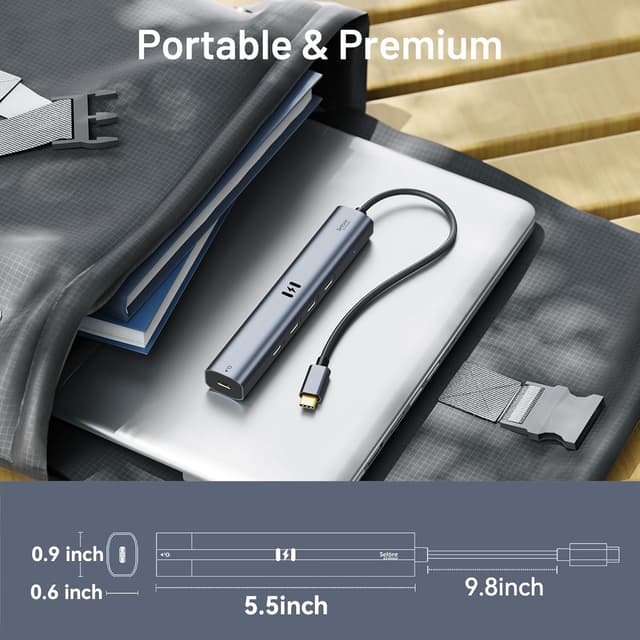 Thumbnail 6 de USB C Video Hub 10Gbps Adapter 4K@60Hz