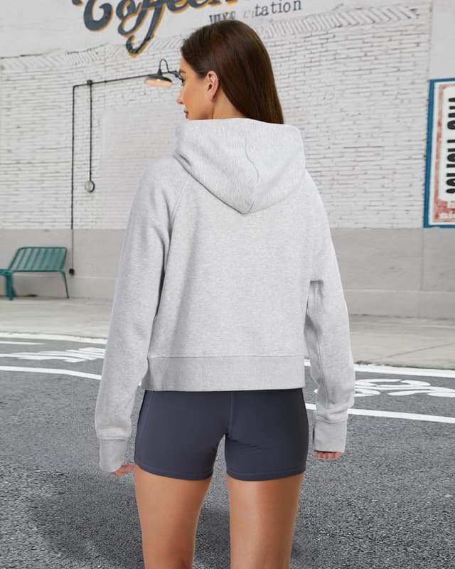 Thumbnail 2 de Friptspyg HoFriptspyg Hoodie femme, velours, fermeture éclair ⚙