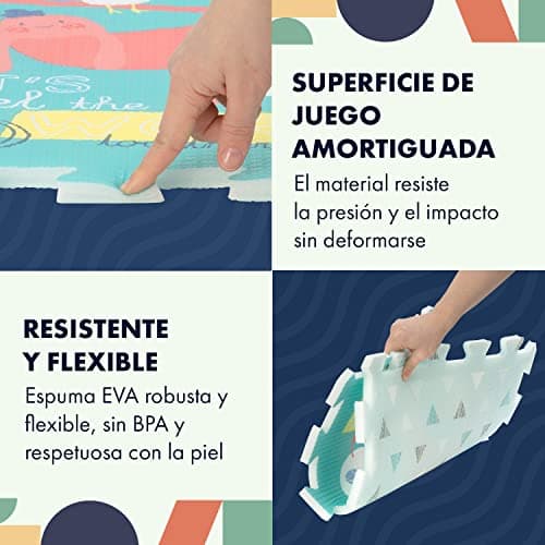 Thumbnail 2 de Babify Alfombra Puzzle Toy Planet 165×165 cm para bebés