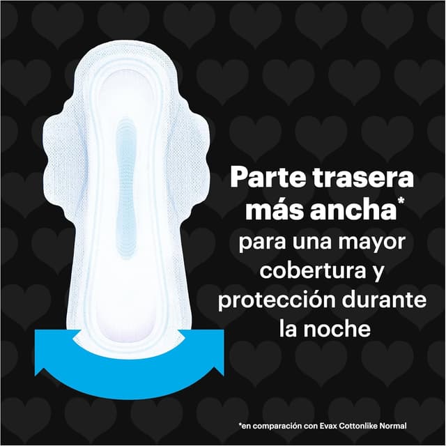 Thumbnail 2 de Evax Cottonlike Noche Compresas con Alas 🌙, Pack 72