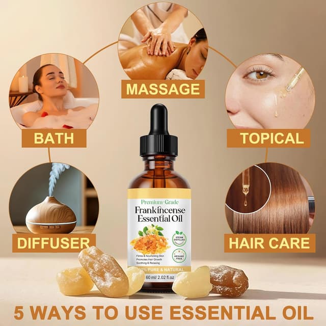 Thumbnail 1 de Frankincense Essential Oil 60ml 🌿 Para Difusores y Masaje