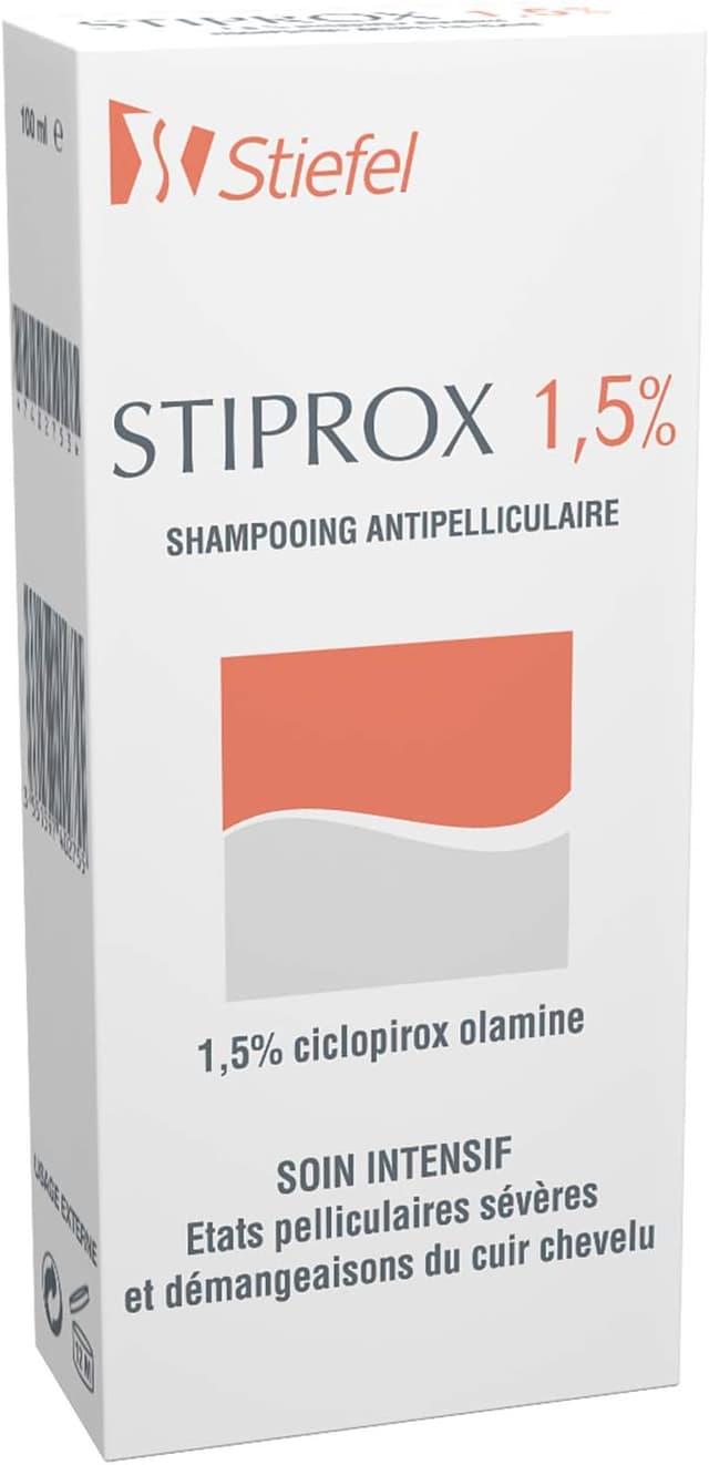 Detalle de Stiproxal Shampooing antipelliculaire 1,5% Soin Intensif – menthol apaisant, 100 ml