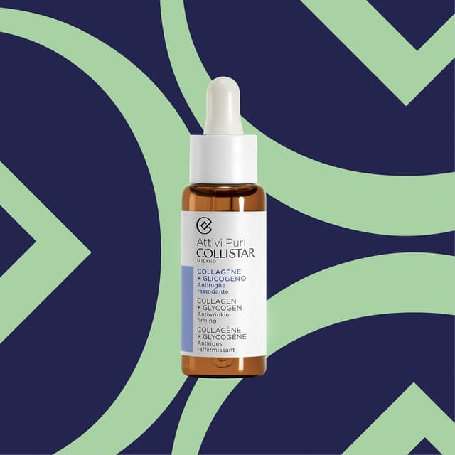 Detalle 2 de Collistar Attivi Puri Kollagen plus Glykogen-Serum (30 ml) – Gesichtstropfen gegen Falten & für Straffung