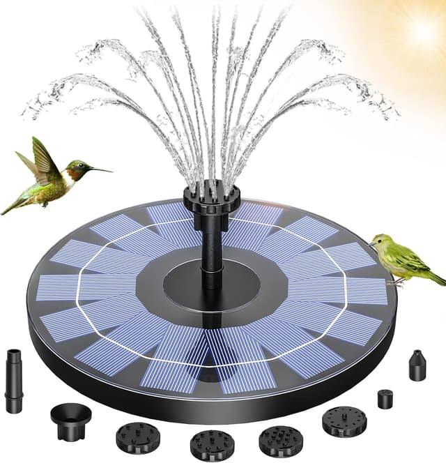 Detalle de AMZtime Solar Water Fountain 2.5W