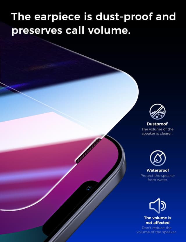 Thumbnail 5 de MAGIC JOHN Tempered Glass Screen Protector 2 Pack