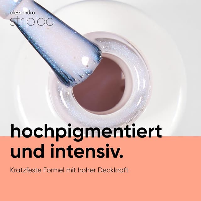 Detalle de alessandro Striplac Heavens Nude Shimmer 6,5ml 💅