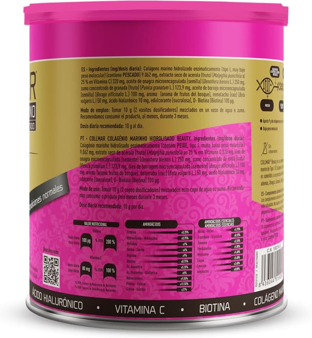 Thumbnail 2 de DRASANVI COLLMAR BEAUTY 275 g colágeno marino