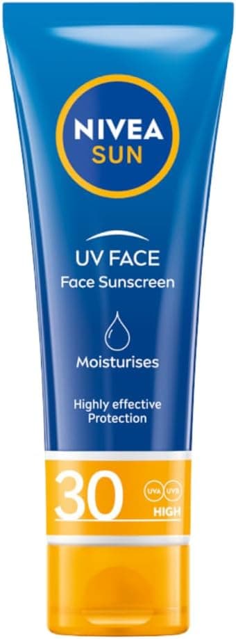 Detalle de NIVEA SUN UV Face Crème solaire SPF30 légère et hydratante pour le visage (50 ml)
