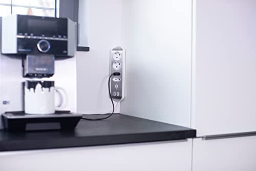 Thumbnail 5 de brennenstuhl® Regleta Esquina 4 Tomas con Carga USB ⚡