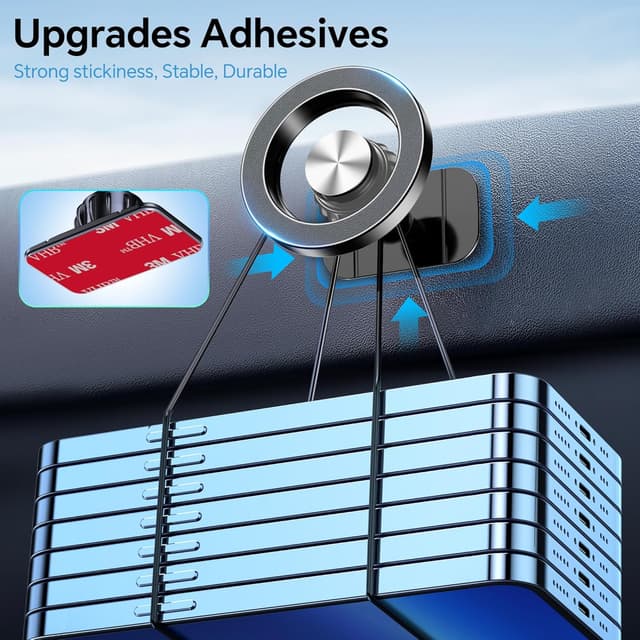 Thumbnail 5 de Coolpow MagSafe Car Mount 20 N55 magnets