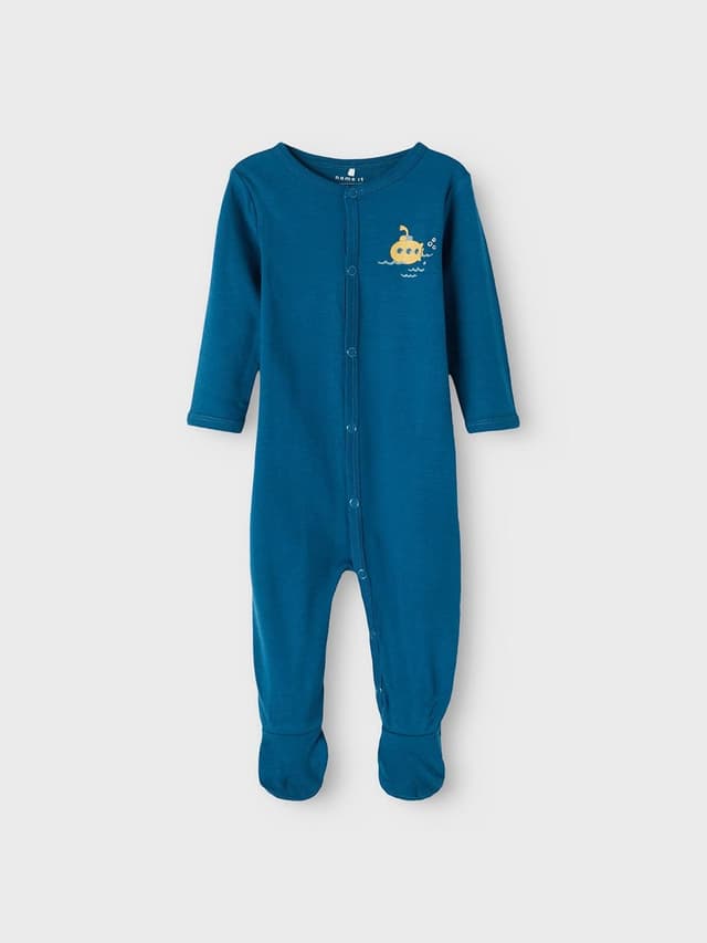 Detalle de NAME IT Schlafstrampler-Set für Babys (Doppelpack)