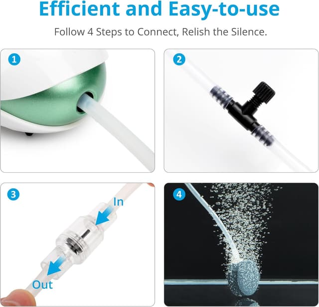 Thumbnail 5 de NICREW UFO Air Pump 1.7W for 150 L tanks