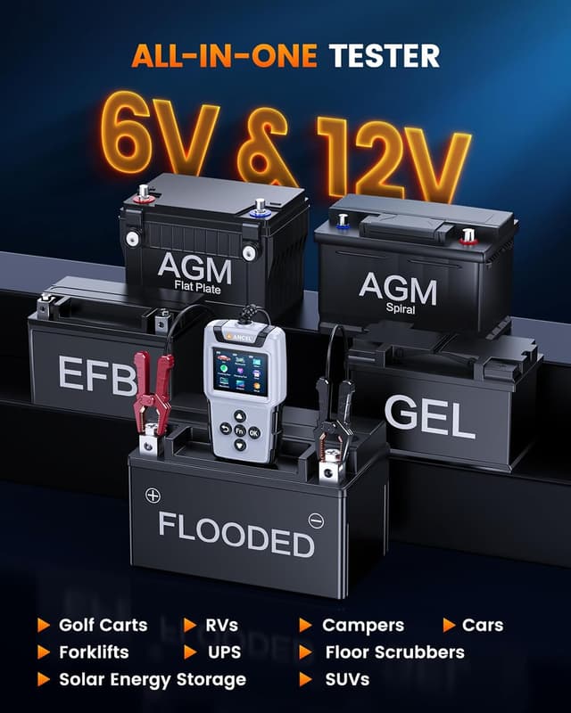 Thumbnail 4 de ANCEL BA101 Plus car battery tester 2.8"