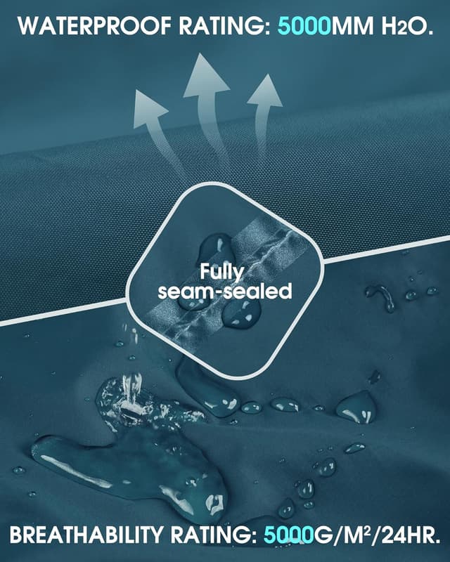 Detalle de 33,000ft Damen Regenhose wasserdichtes Überziehteil mit Reflektionen