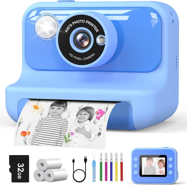 Detalle de Kids instant print camera 2.4 inch