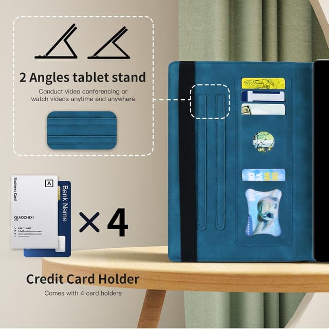 Detalle 2 de Auslbin Galaxy Tab A 2016 Lederhülle 10,1 Zoll