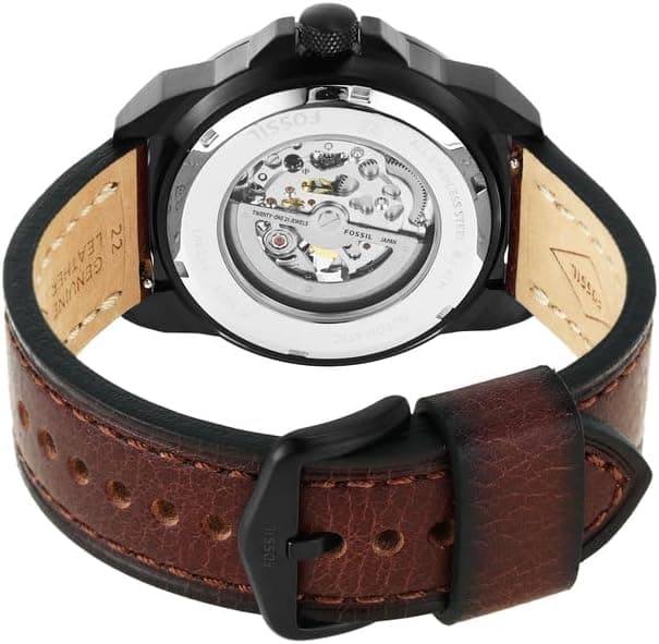 Detalle 1 de Fossil ME3219 analógico color cacao