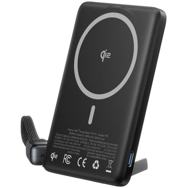 Thumbnail 2 de INIU MagPro Qi2 Powerbank 5000mAh magnética 20W negra 📱