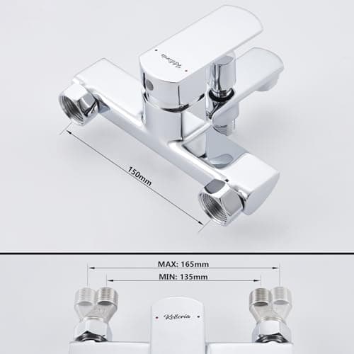 Detalle de Kelleria Grifería para Bañera Monomando con Ducha