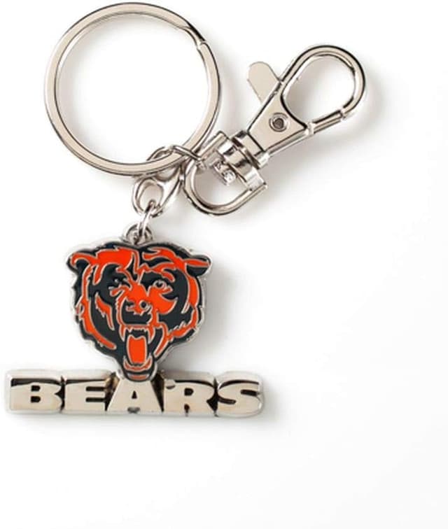 Detalle de aminco NFL Heavyweight Logo Keychain (Unisex Adult)