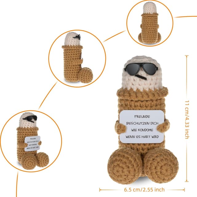 Thumbnail 1 de WenmthG Beste Freunde Anti Stress Geschenk