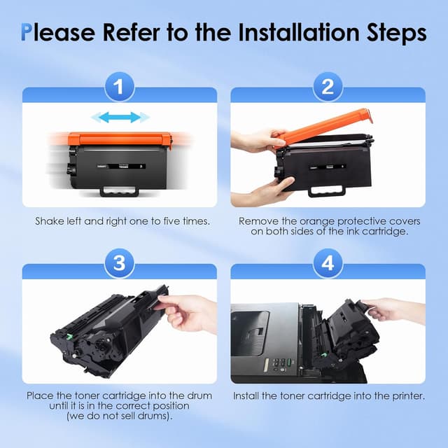 Thumbnail 6 de NOGIVY TN3480 Compatible Black Toner 2-pack 🖨