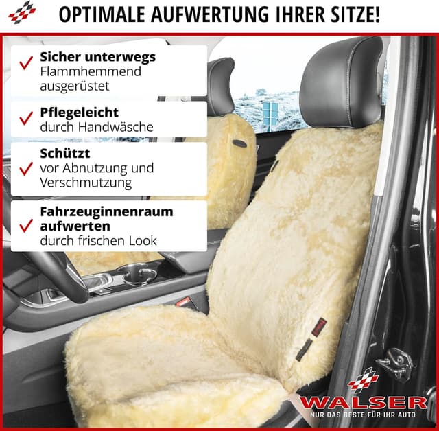 Thumbnail 3 de Walser Trish Lammfell Sitzbezug 1,2 cm