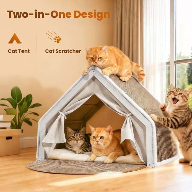 Thumbnail 2 de Katzenzelt Sisal Kratzhaus 50 cm