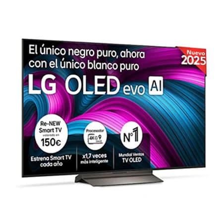 Detalle de LG OLED evo AI C5 55 pulgadas 4K