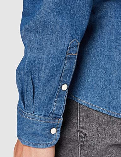 Thumbnail 4 de Wrangler LS Western Denim Shirt camisa vaquera 1 unidad L
