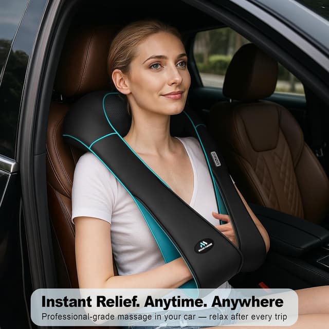 Thumbnail 4 de MagicMakers Electric Shiatsu Neck Massager with Heat