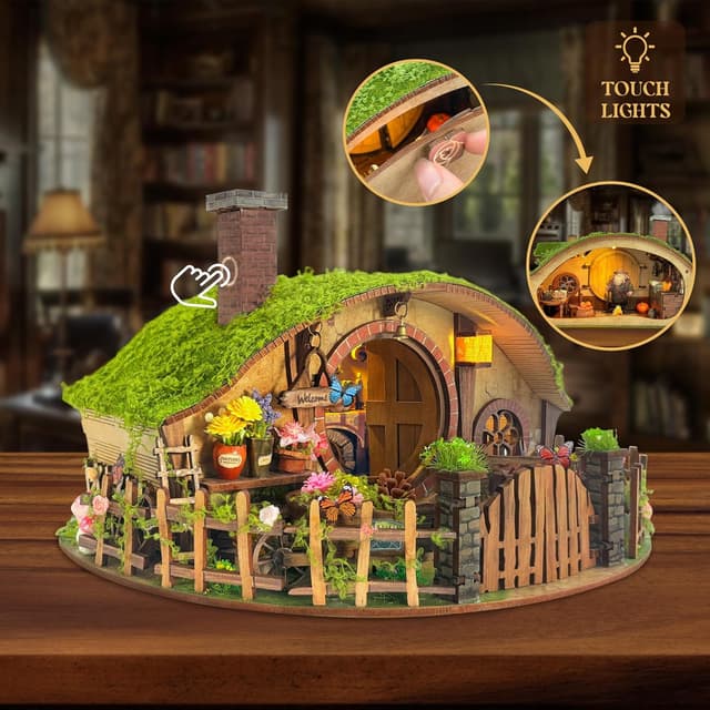 Detalle de DecoRoom Magic Ring House kit, 3D puzzle