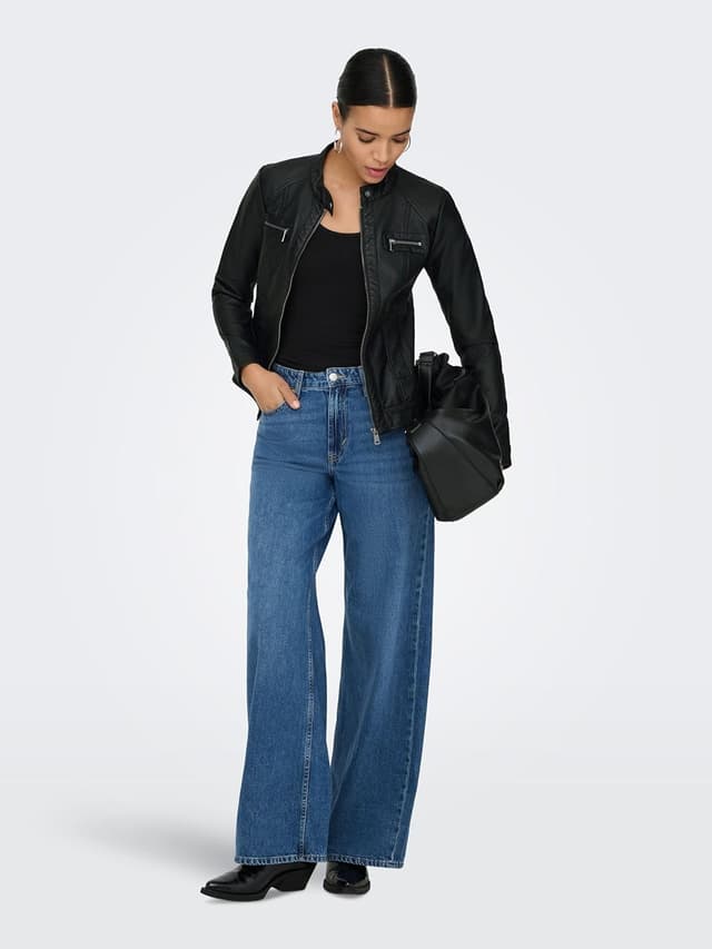 Detalle 2 de ONLY veste en simili-cuir ONLBANDIT