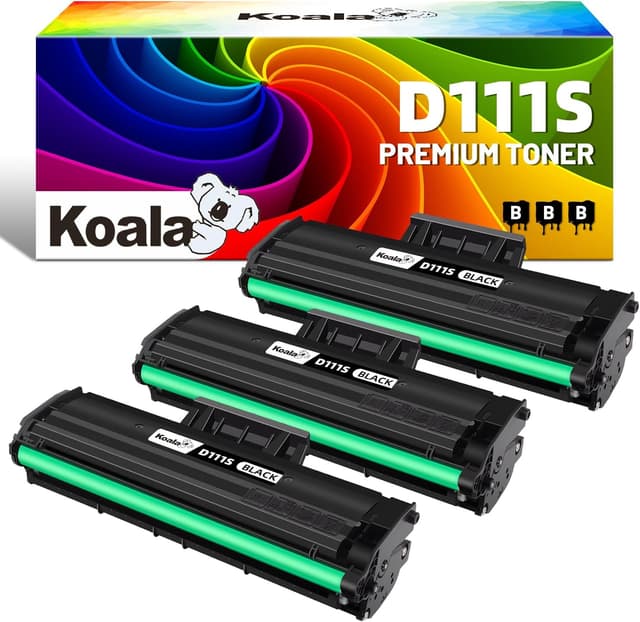 Detalle de Koala compatibili cartuccia toner 111S / MLT-D111S (confezione da 3) nero per Samsung Xpress Laser monocromatiche