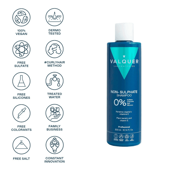 Detalle 2 de Valquer Champú sin sulfatos 1000 ml