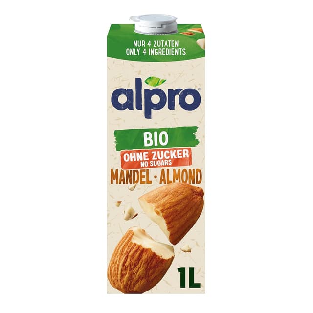 Thumbnail 6 de Alpro Bio Mandeldrink ohne Zucker 8Ă1 l đ„
